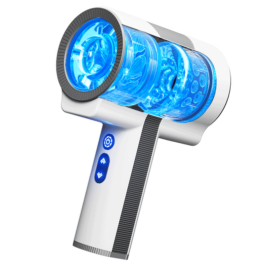 Togetherinfeel™ 5 Telescopic Rotating 7 Vibrating Handheld Masturbator