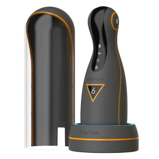 Togetherinfeel™ Automatic Sucking & Heating Masturbator | 6 Vibration + 4 Suction Modes | LED Touch Control